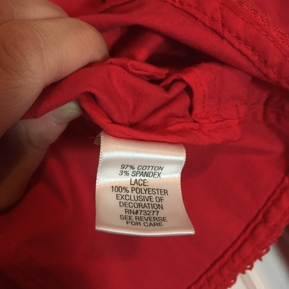 Sonoma red blazer/jacket-size petite small - Picture 4 of 4